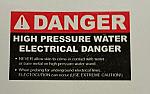 Decal - DANGER High Pressure /ELECTRICAL