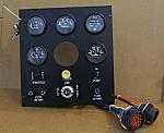 DIESEL CONTROL PANEL WITH GAUGES  & ENGINE SWT   