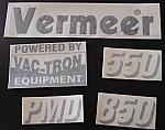 VACTRON UNIT DECAL SET PLEASE NOTE WHAT UNIT ITS' FOR AND SOME MAY BE NO LONGER AVAILABLE