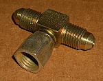 1/4 INCH  BRASS T FOR COBRA WAND