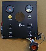 GAS CONTROL PANEL WITH GAUGES &amp; ENGINE SWT