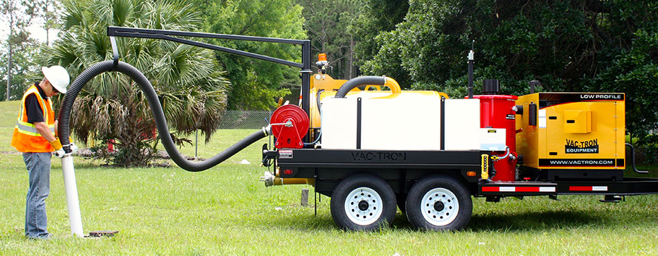 Vac-Tron LP Series Trailer Mounted Hydro-Excavation System